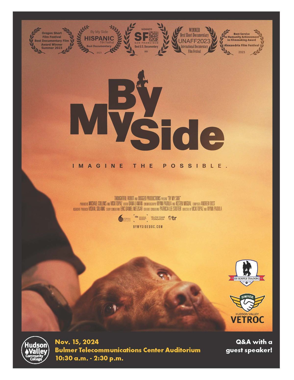 "By My Side" - PTSI Service Dogs 4 Veterans & First Responders