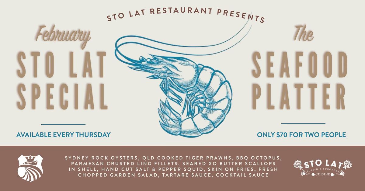 Sto Lat Seafood Platter Special