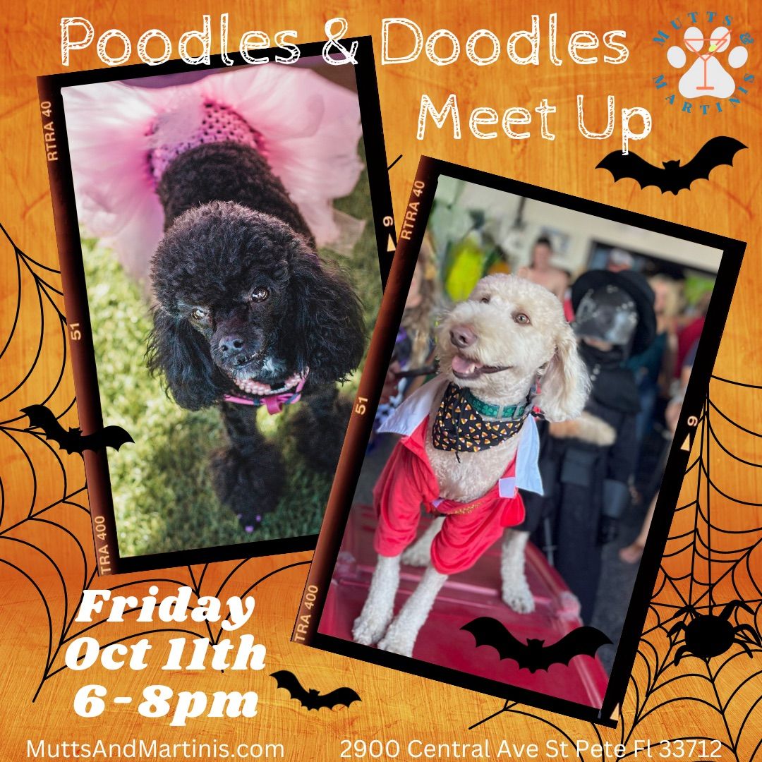 Doodles & Poodles Meet Up at Mutts & Martinis