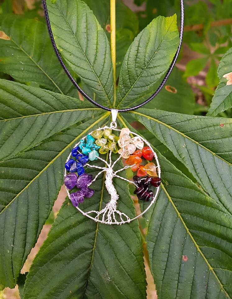 Chakra Tree of Life Pendant