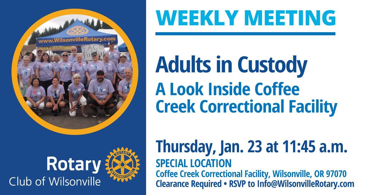 A Look Inside Coffee Creek Correctional Facility