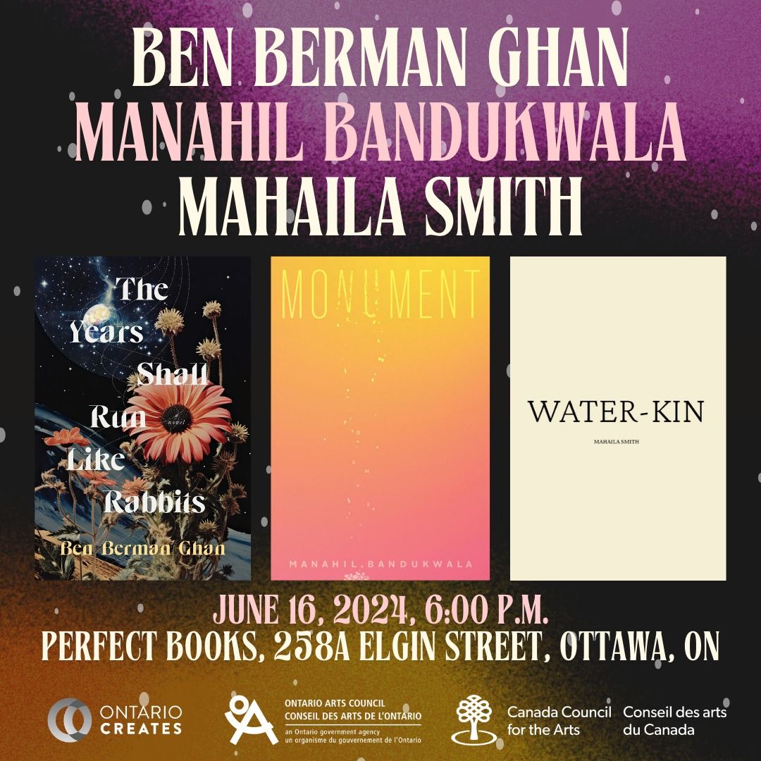 Book Launch for Ben Berman Ghan with The Years Shall Run Like Rabbits