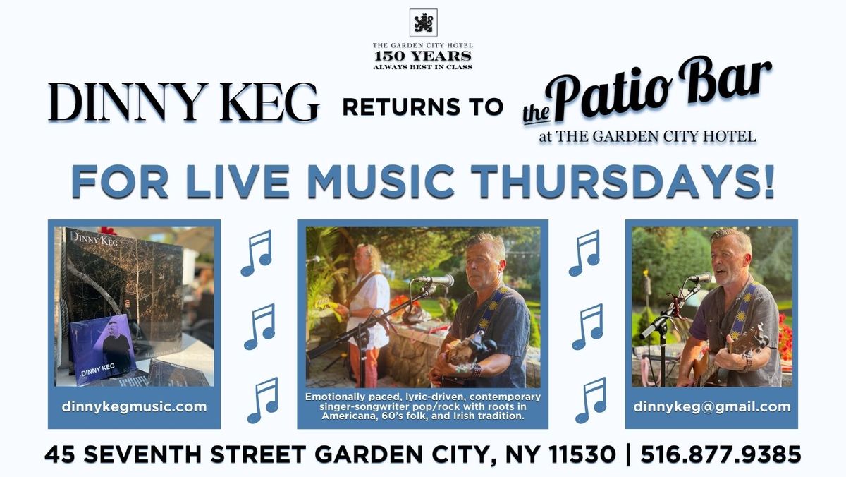 Live Music on The Patio Bar by Dinny Keg