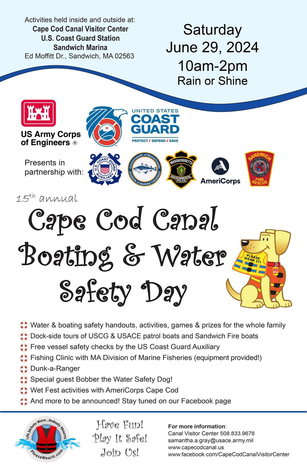 Cape Cod Canal Boating & Water Safety Day