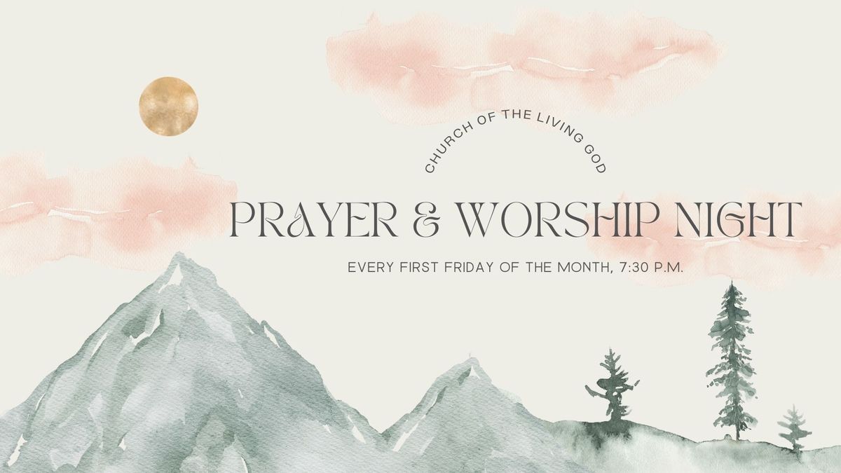 Prayer and Worship Night