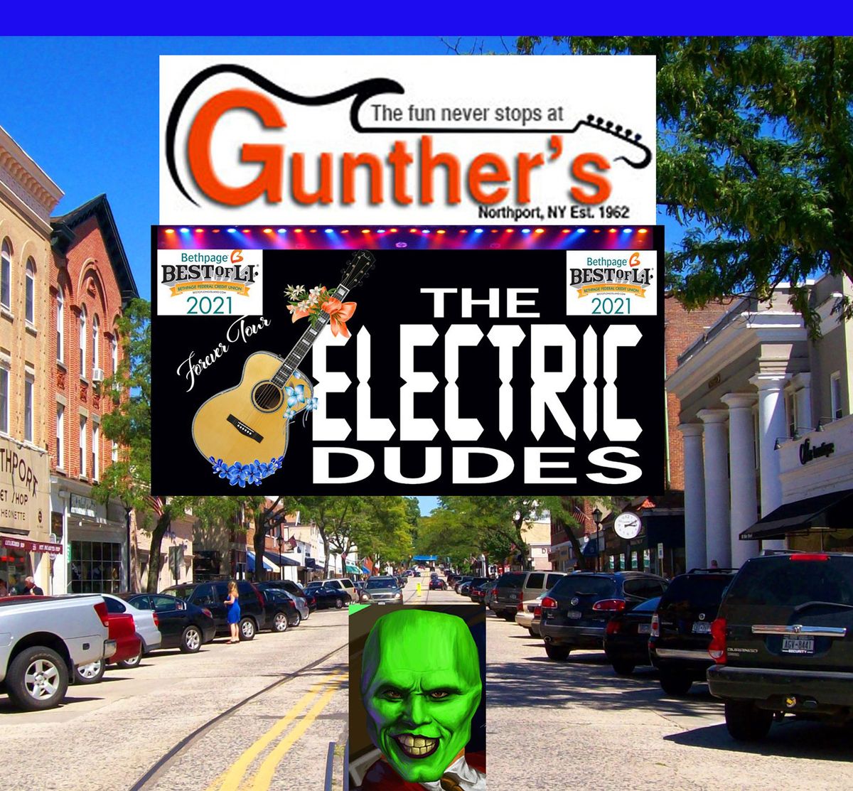 ELECTRIC DUDES Return to Rock GUNTHERS PRE NYRS PARTY!!!!!!!