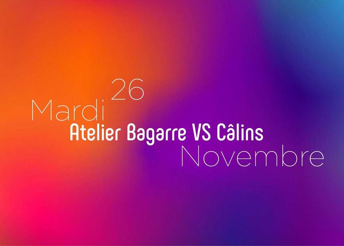 Atelier Bagarre VS C\u00e2lins