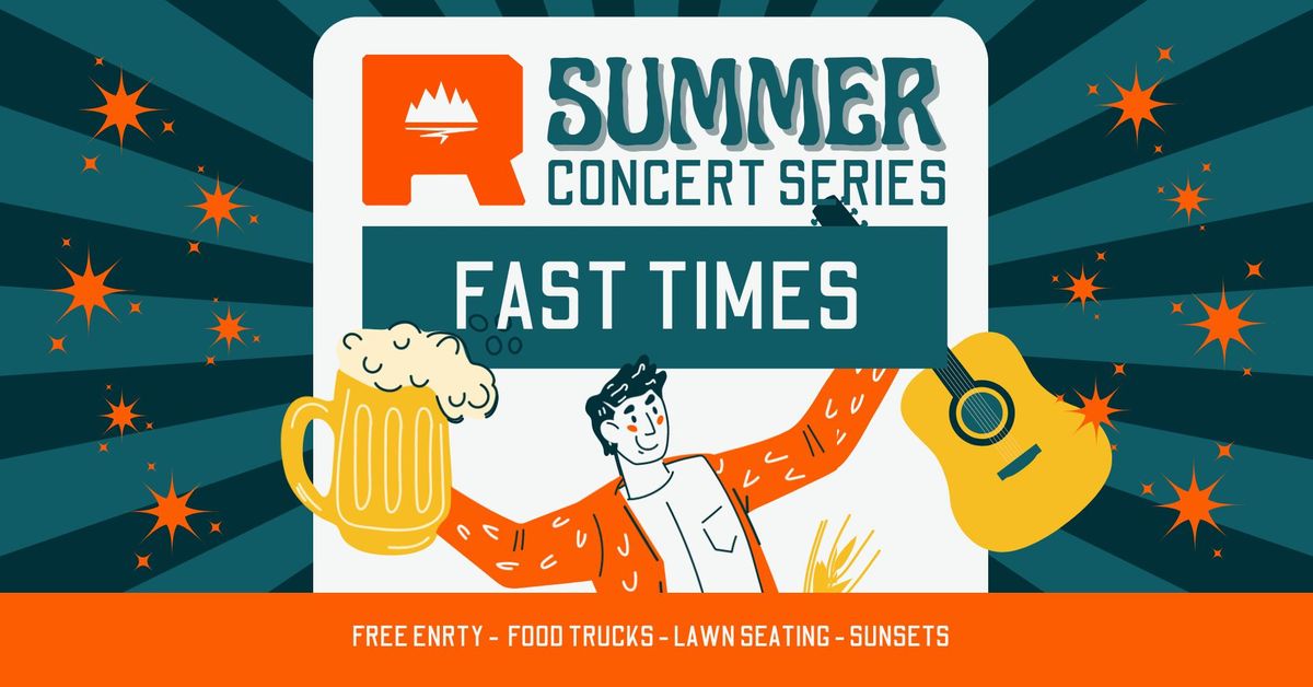 FREE Summer Concert Series 2024 - Fast Times - Ultimate 80's Tribute! 