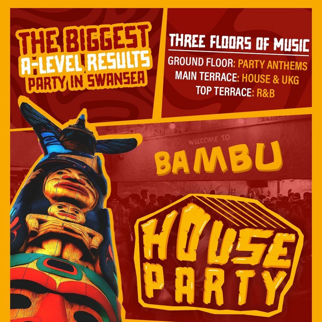 A-Level Results Day House Party @ Bambu Beach Bar
