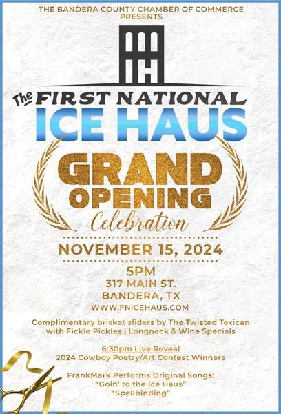 Grand Opening of The First National Ice Haus