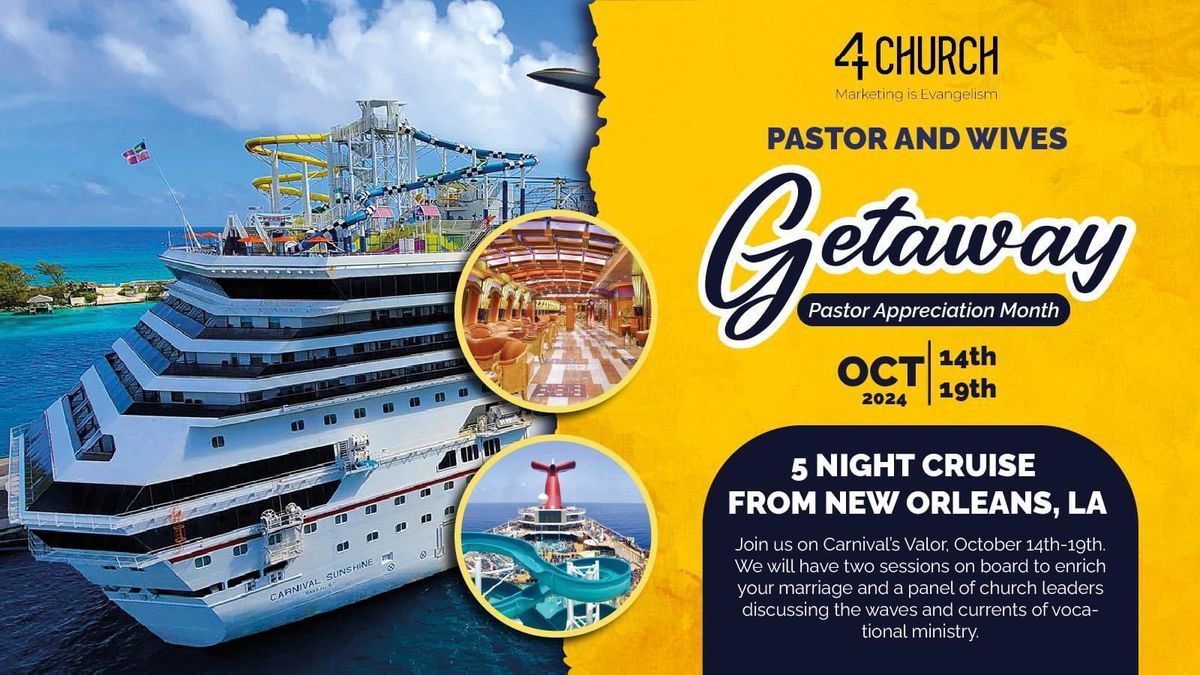 Pastor and Wives Getaway