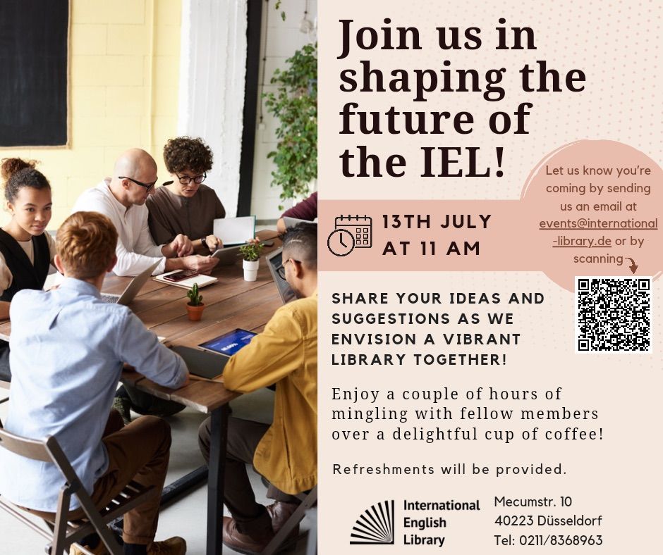 Join us in shaping the future of the IEL!