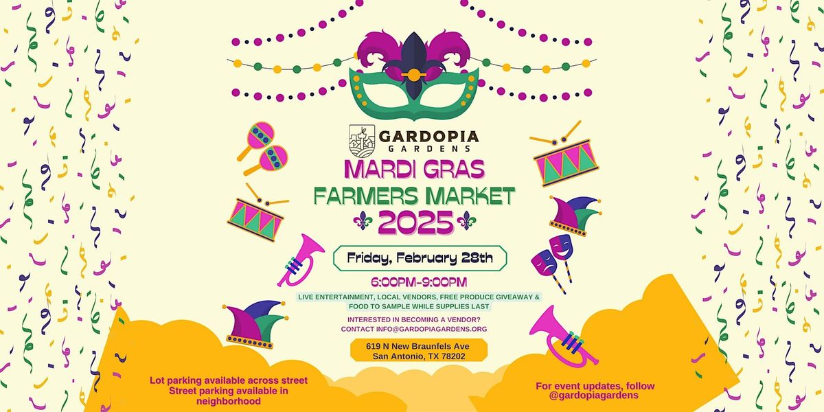 Mardi Gras Farmers Market