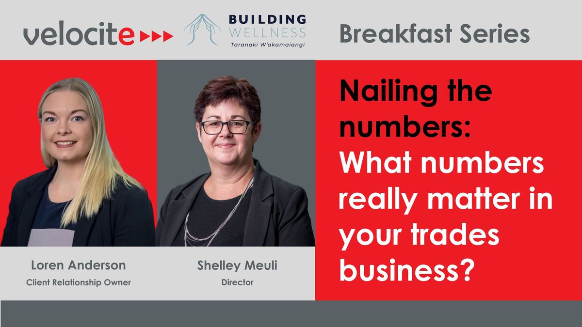 Nailing the numbers:  What numbers really matter in your trades business?