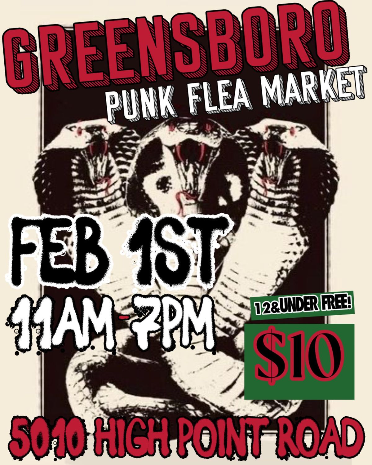 GREENSBORO PUNK FLEA MARKET