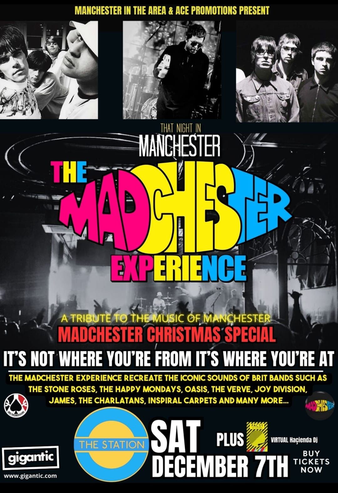 The Madchester Experience at The Station Cannock