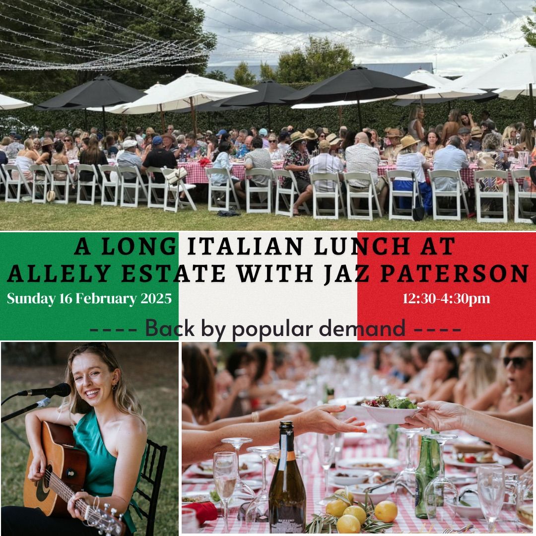 Italian Long Lunch at Allely Estate - A Culinary Journey Awaits!