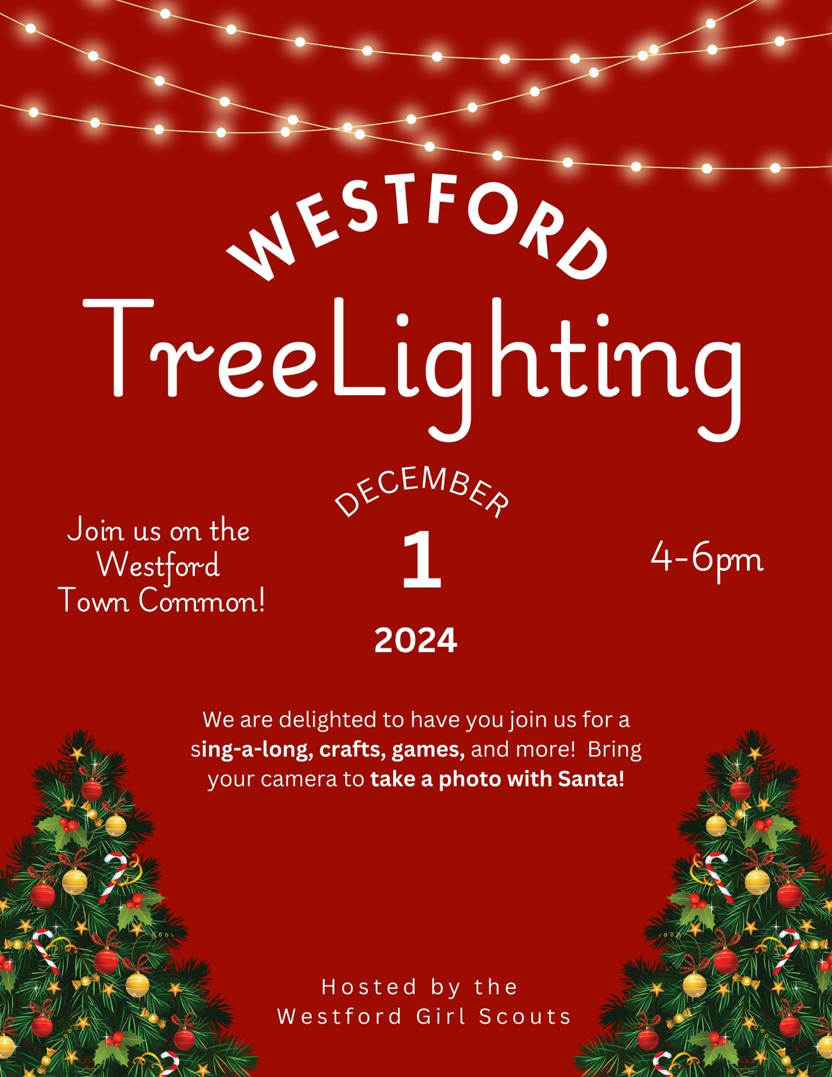 Westford Tree Lighting