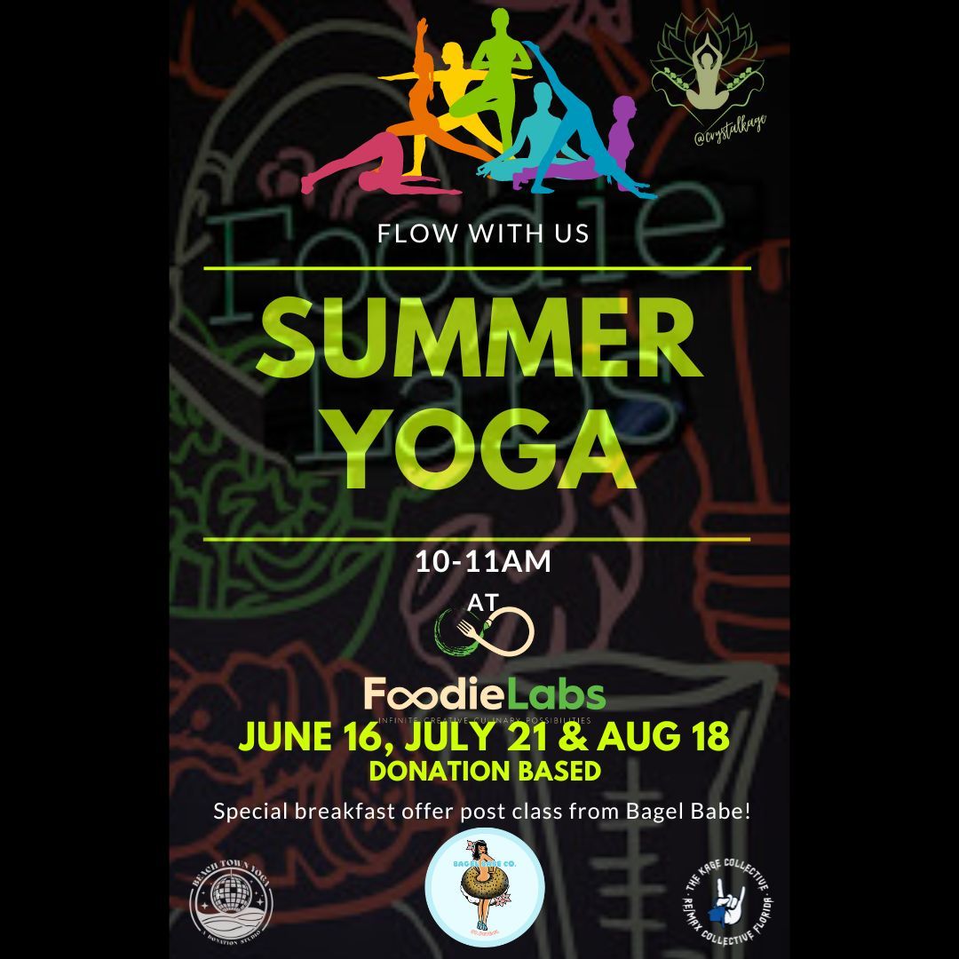 Donation-Based Summer Yoga with Crystal Kage