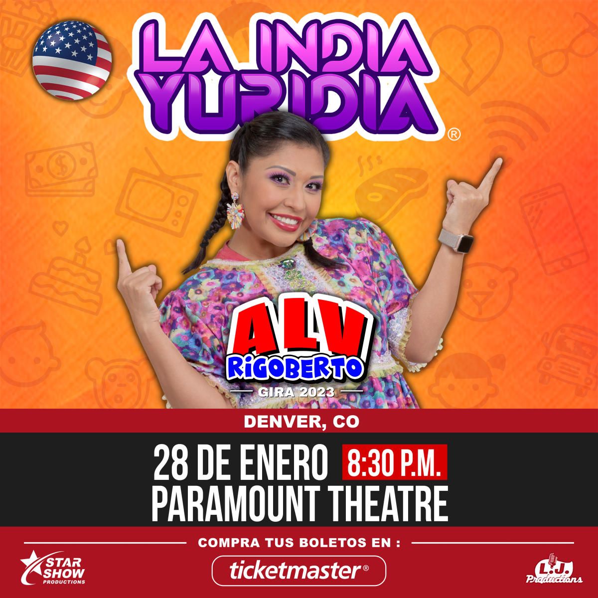 La India Yuridia (Theater)