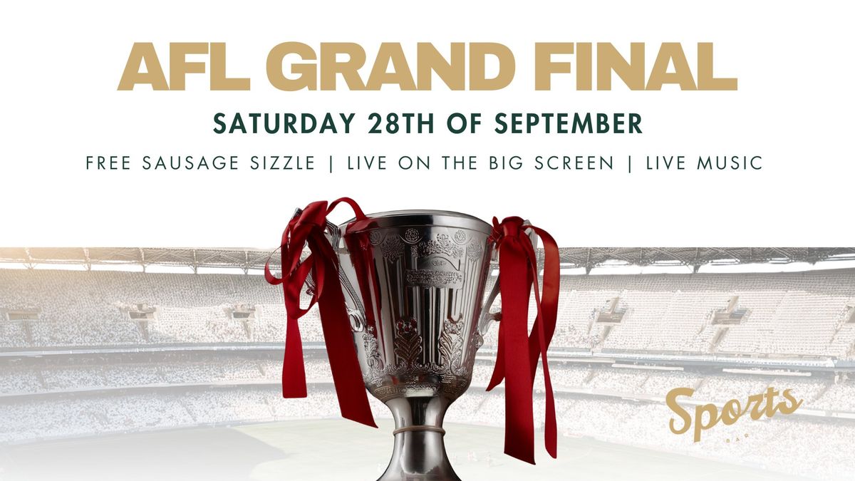 AFL Grand Final | WestWaters Sports Bar