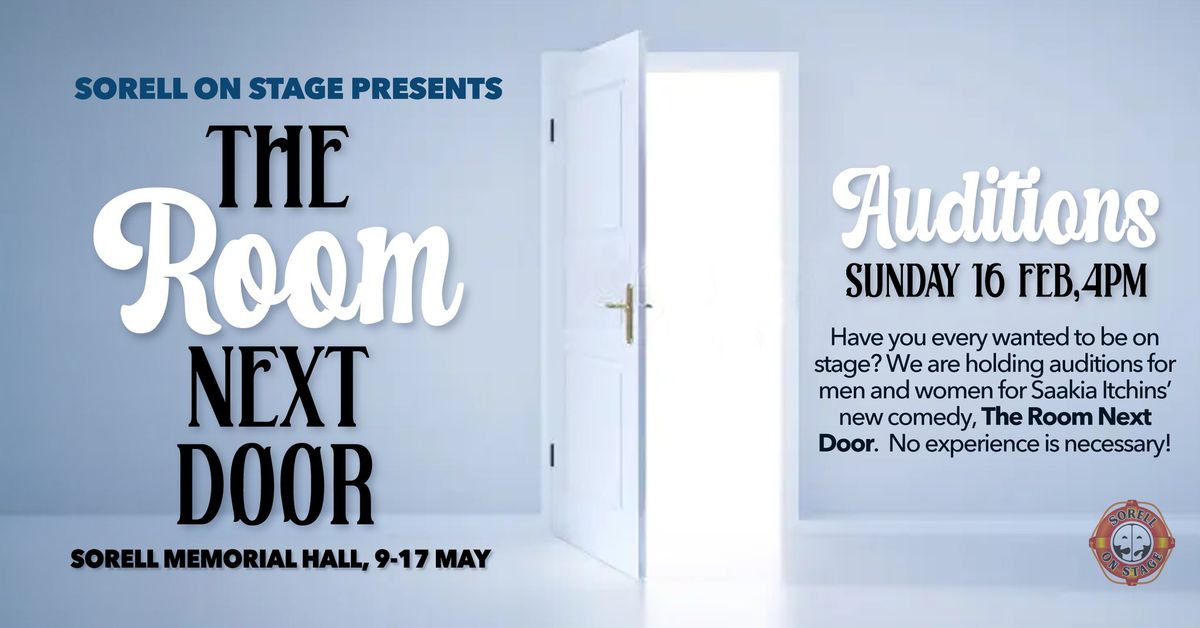 Auditions - The Room Next Door