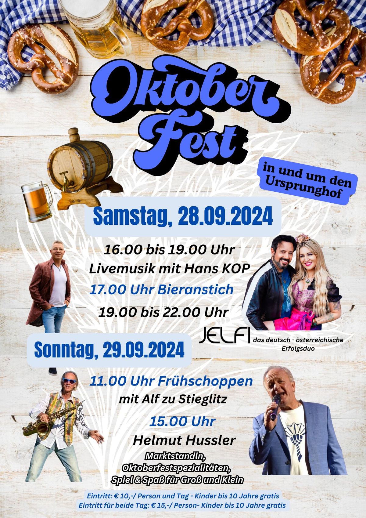 1.Oktoberfest in und um den Ursprunghof