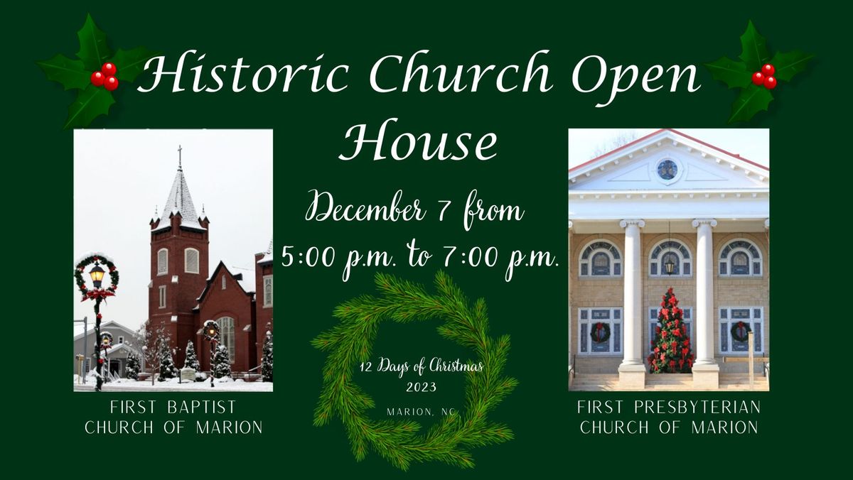 Historic Church Open House