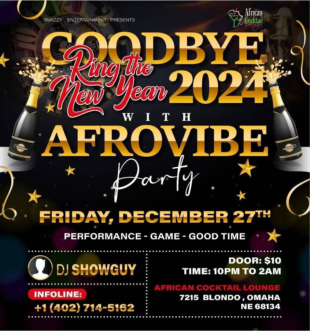 Goodbye 2024- Ring the new year with AFROVIBE 