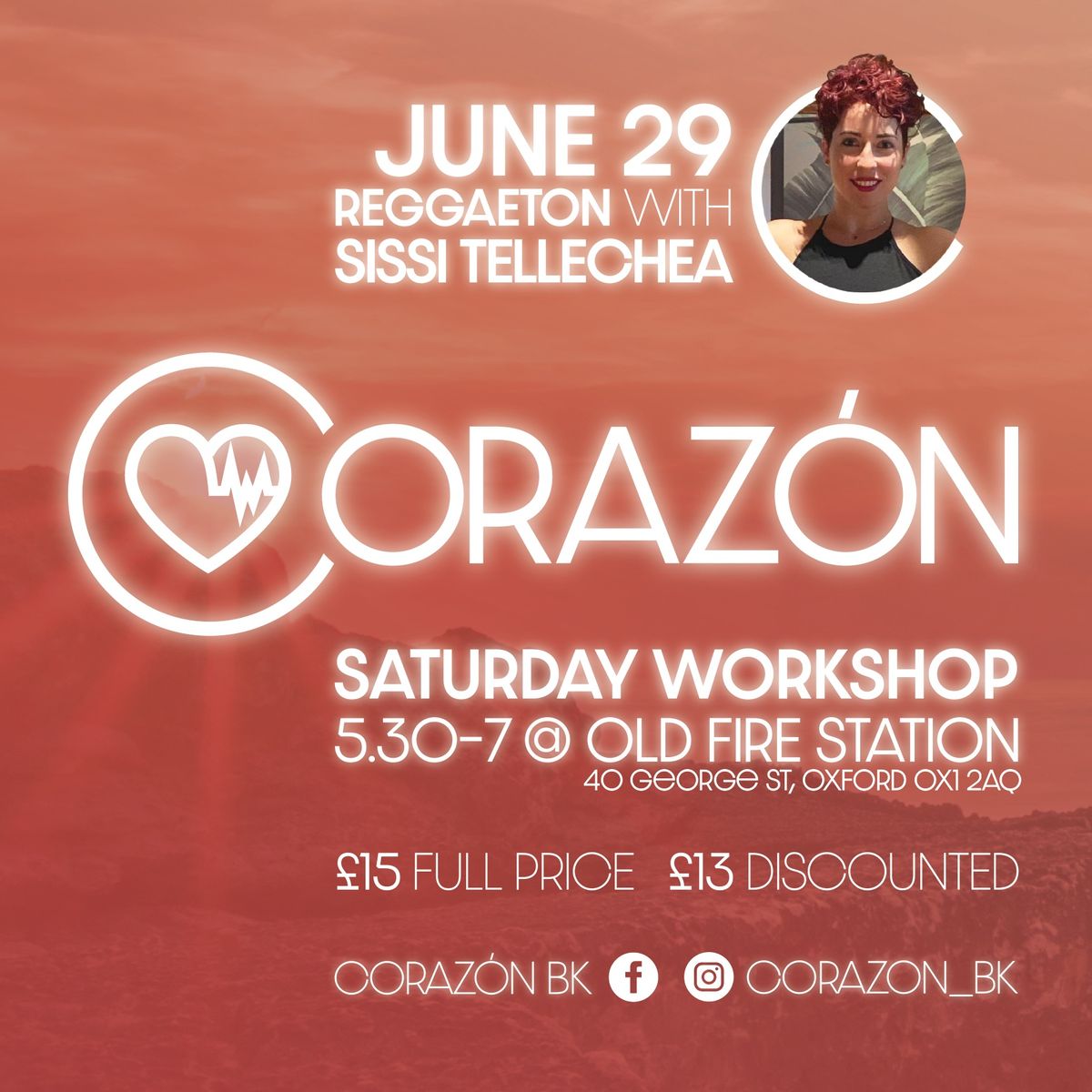 Coraz\u00f3n Reggaeton Worksop 