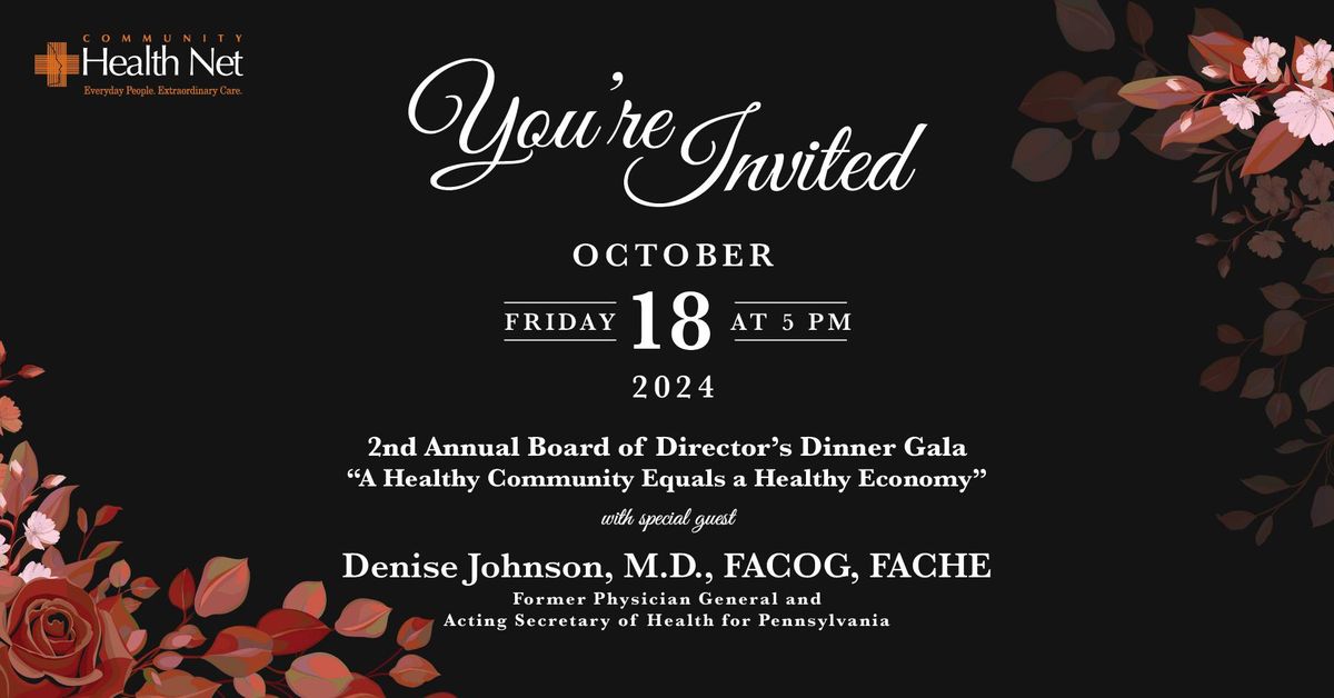 2nd Annual Board of Director's Dinner Gala