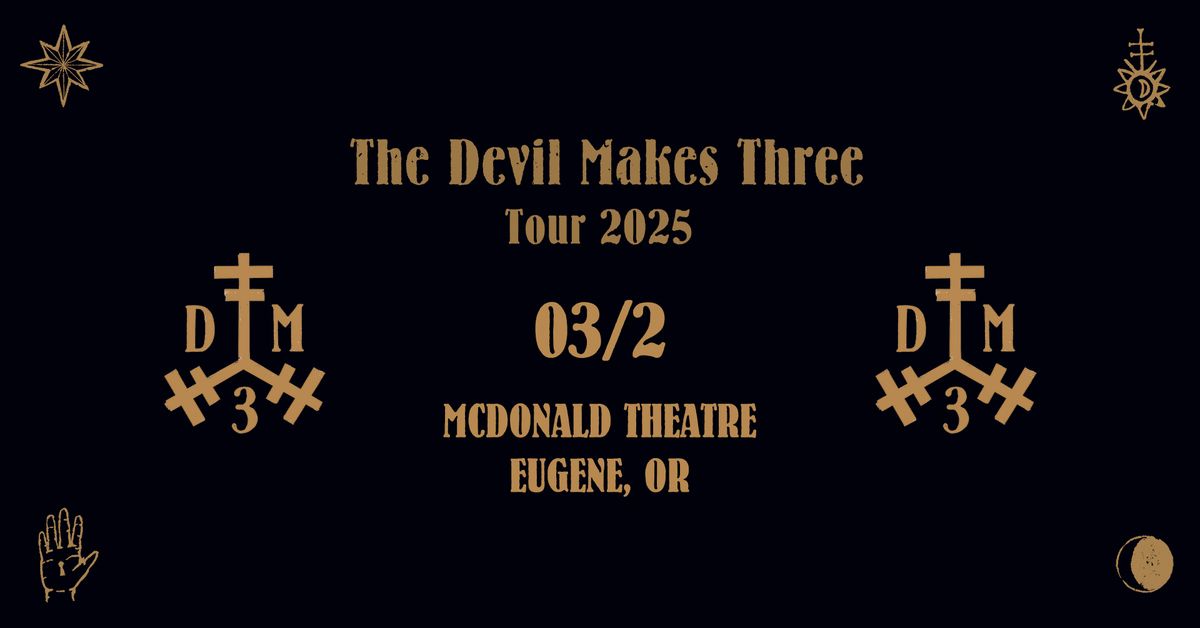 The Devil Makes Three at McDonald Theatre