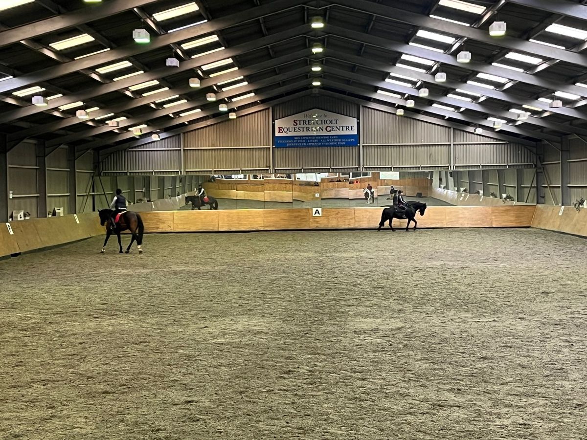 Indoor Flatwork Training with Claire Loney at Stretcholt, 19th November