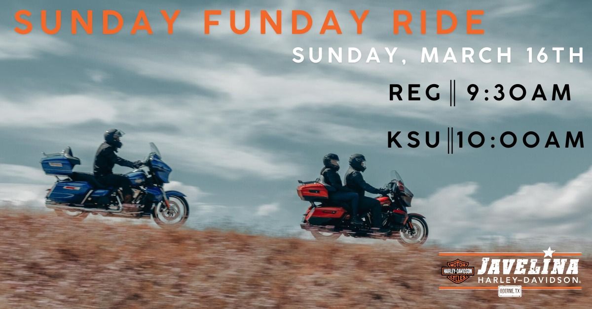 Sunday Funday Group Ride