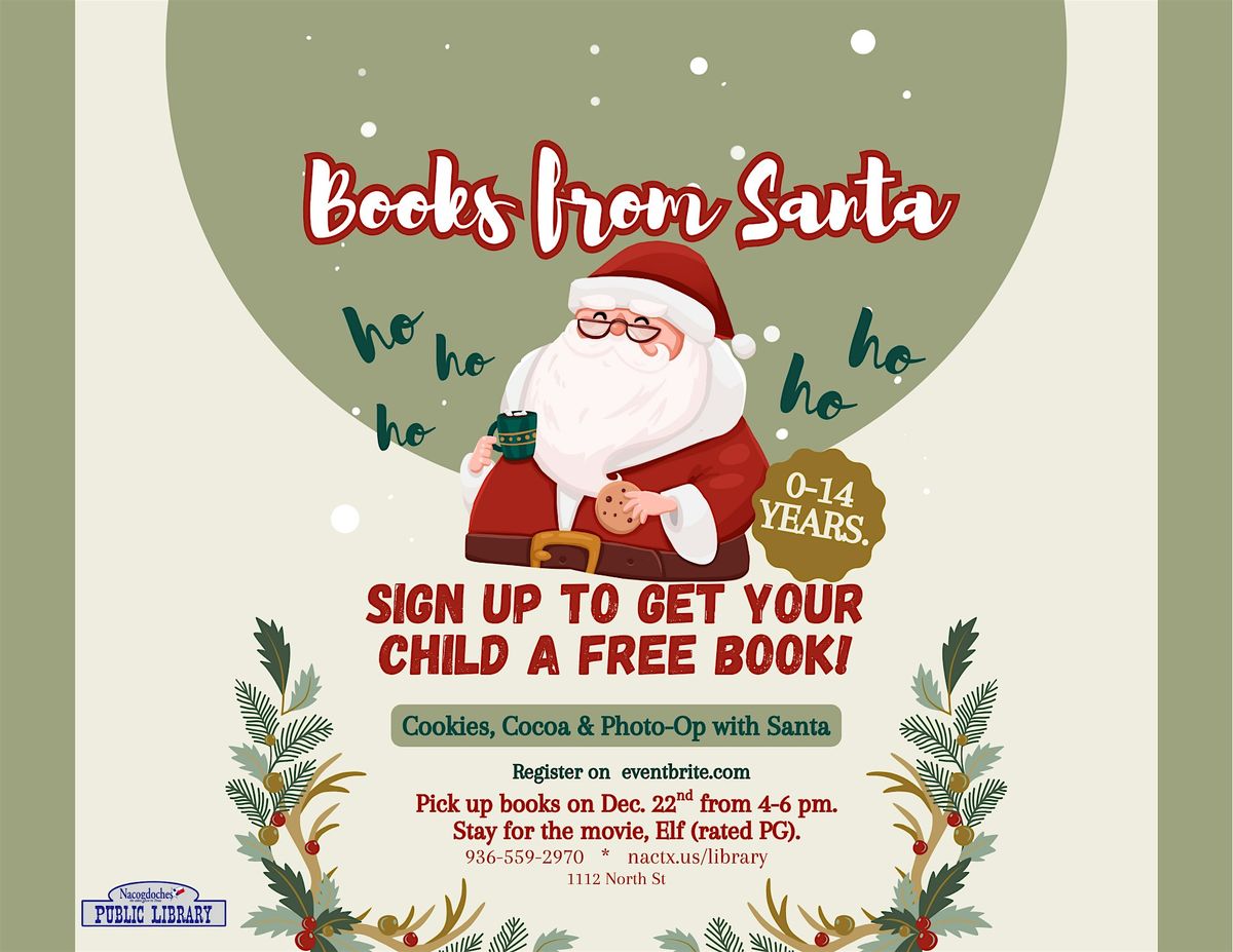 Books from Santa - Dec. 22