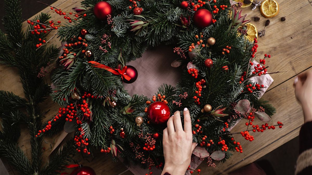 Holiday Wreath Workshop | Proceeds benefit Fremont Elementary