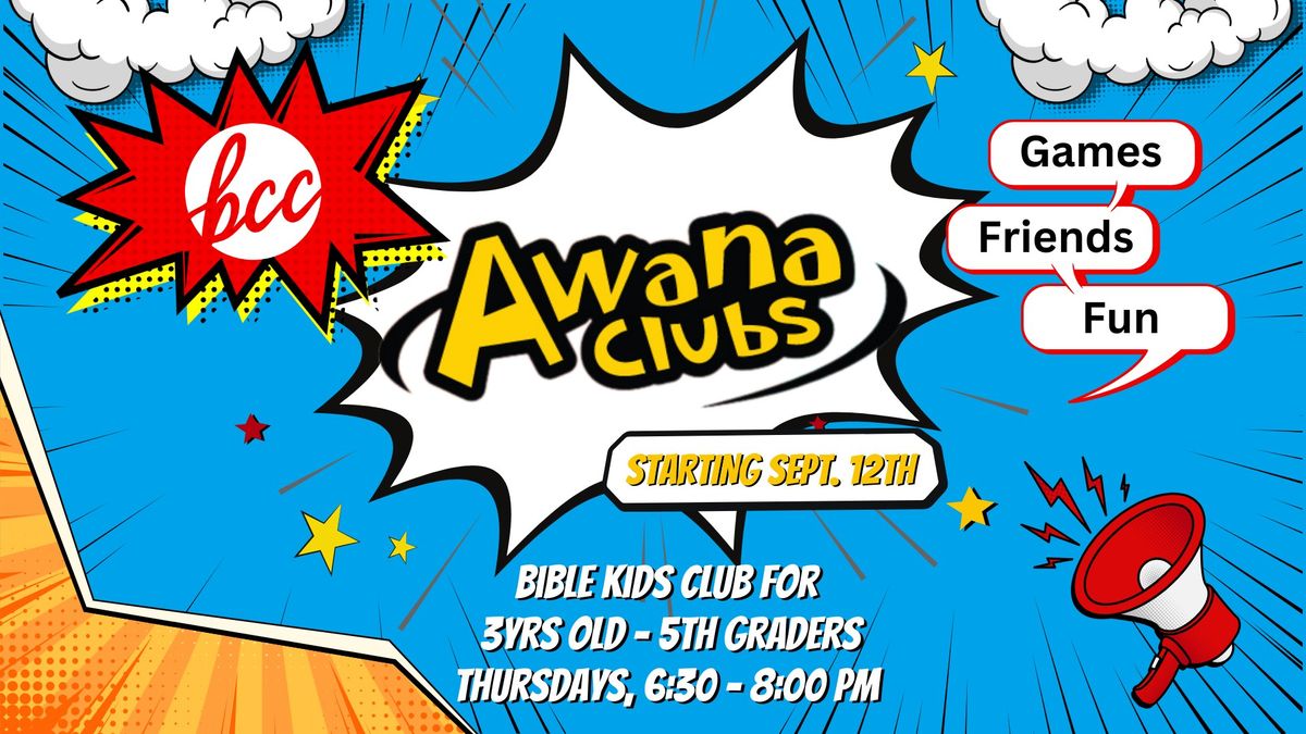 AWANA CLUBS @ Bethel Community Church 