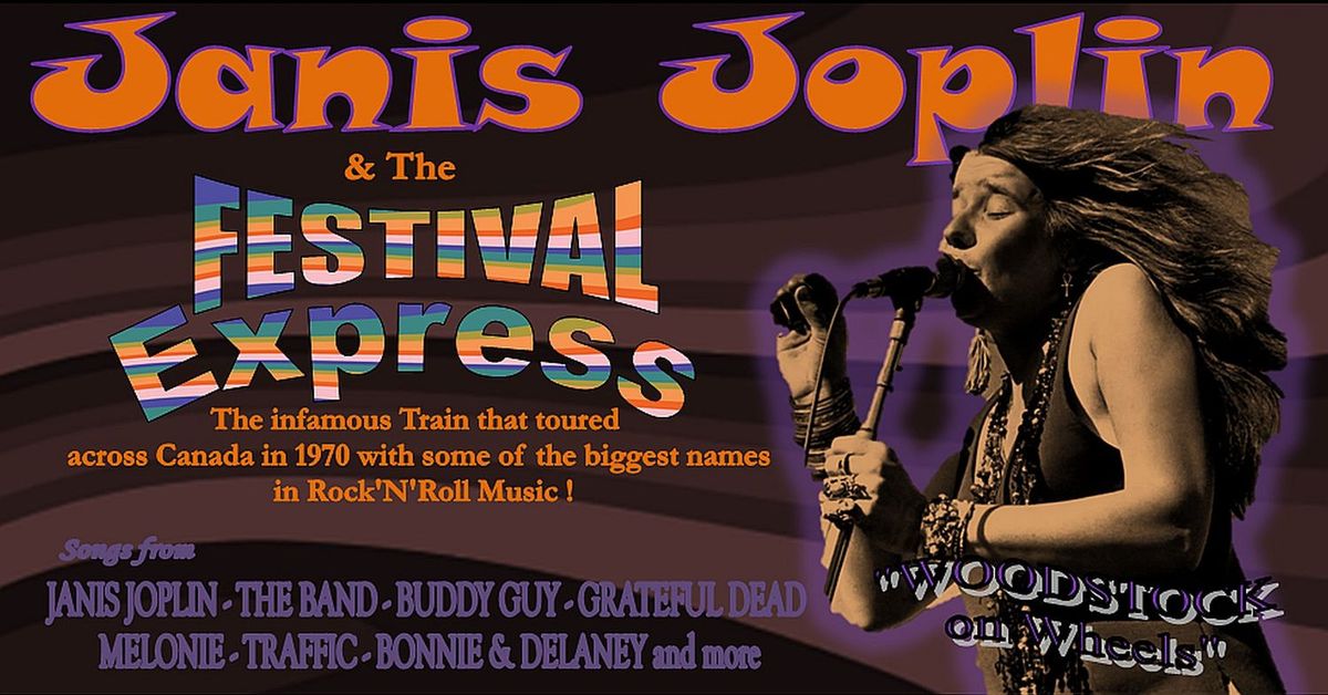 Janis Joplin & The Festival Train @ Beaches Hotel