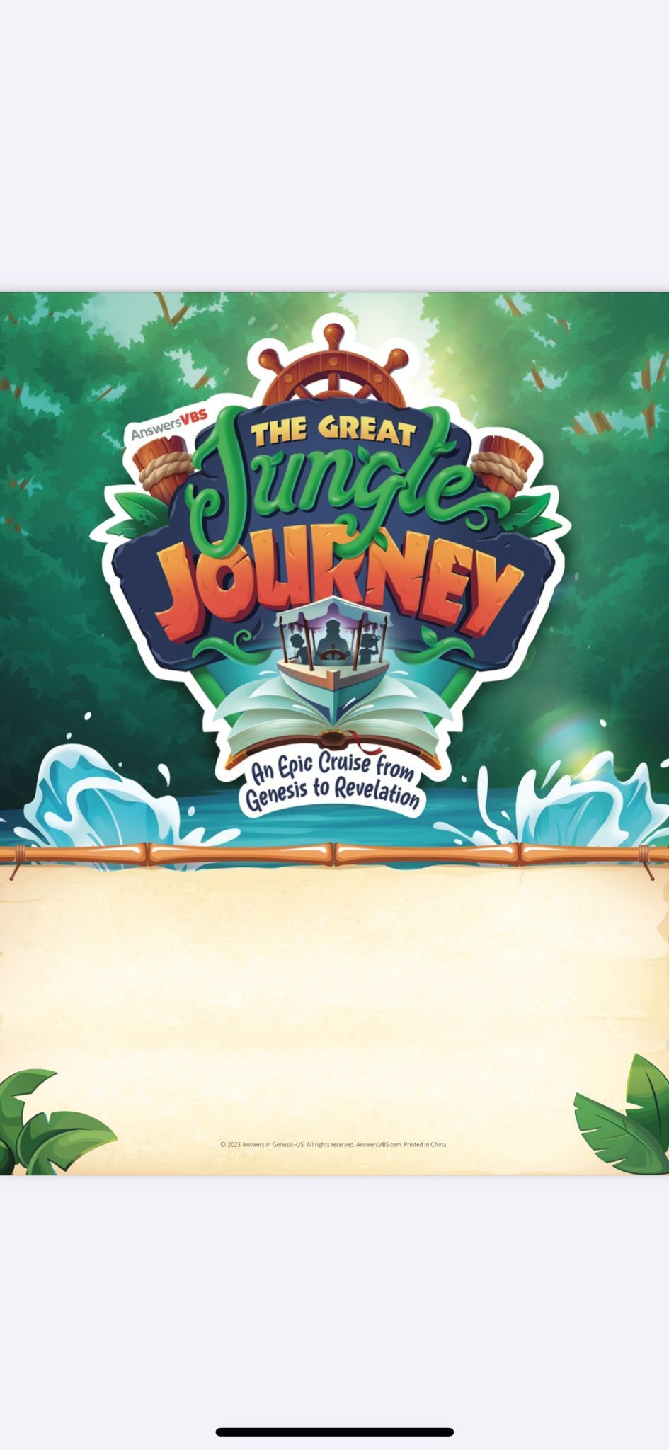 The Great Jungle Journey VBS 