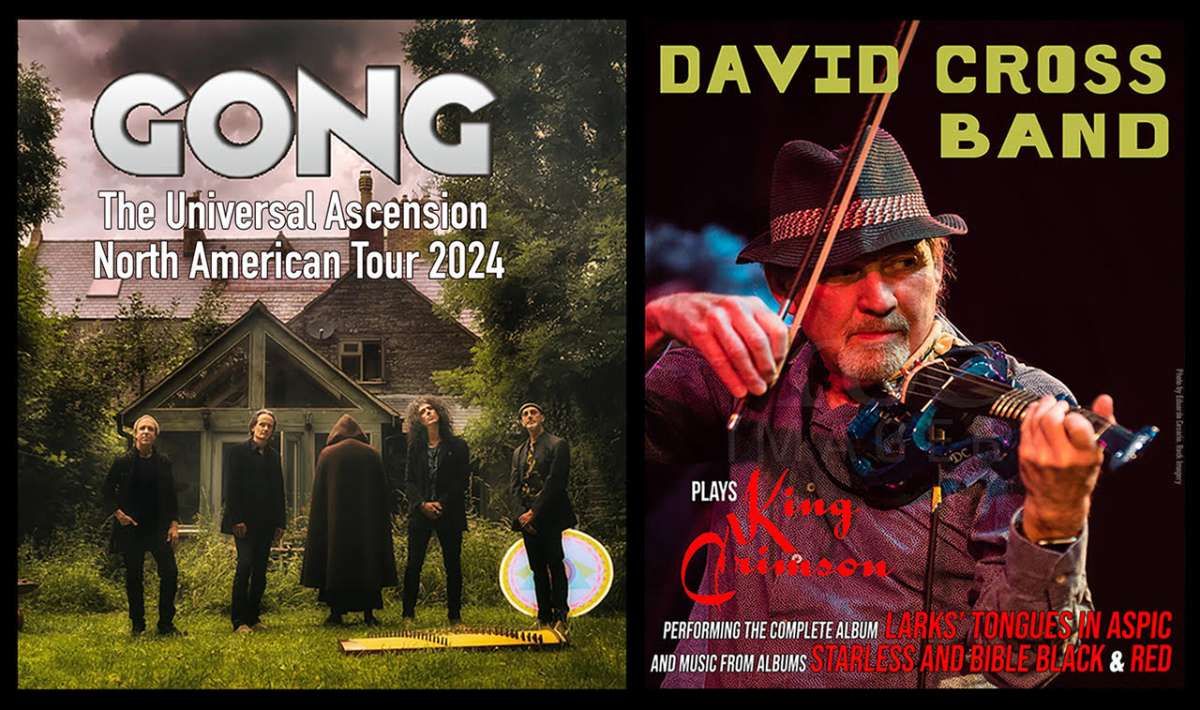 GONG + David Cross Band (plays King Crimson) at The Grey Eagle