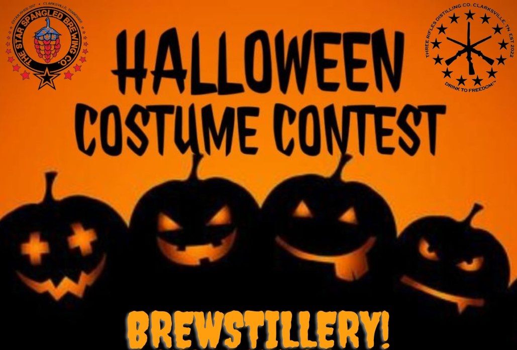 2nd Annual Halloween Costume Contest at the Brewstillery!