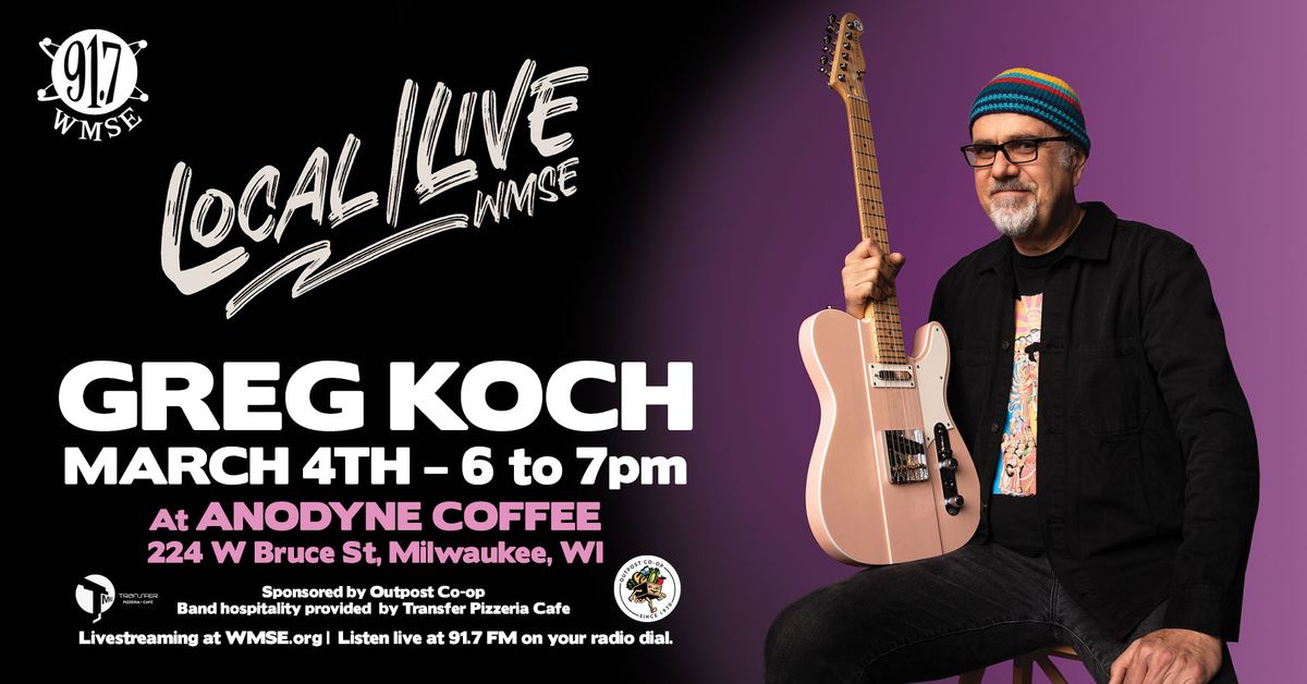 Local\/Live at Anodyne with Greg Koch!