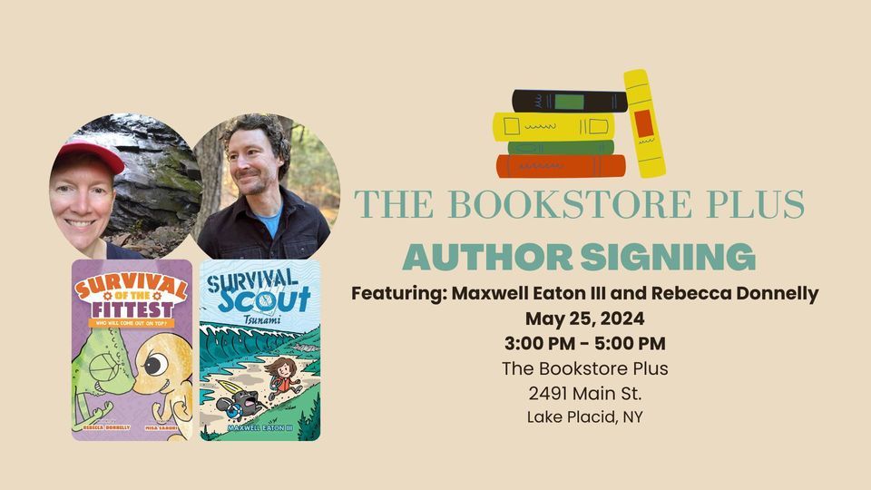 Book Signing with Rebecca Donnelly and Maxwell Eaton III