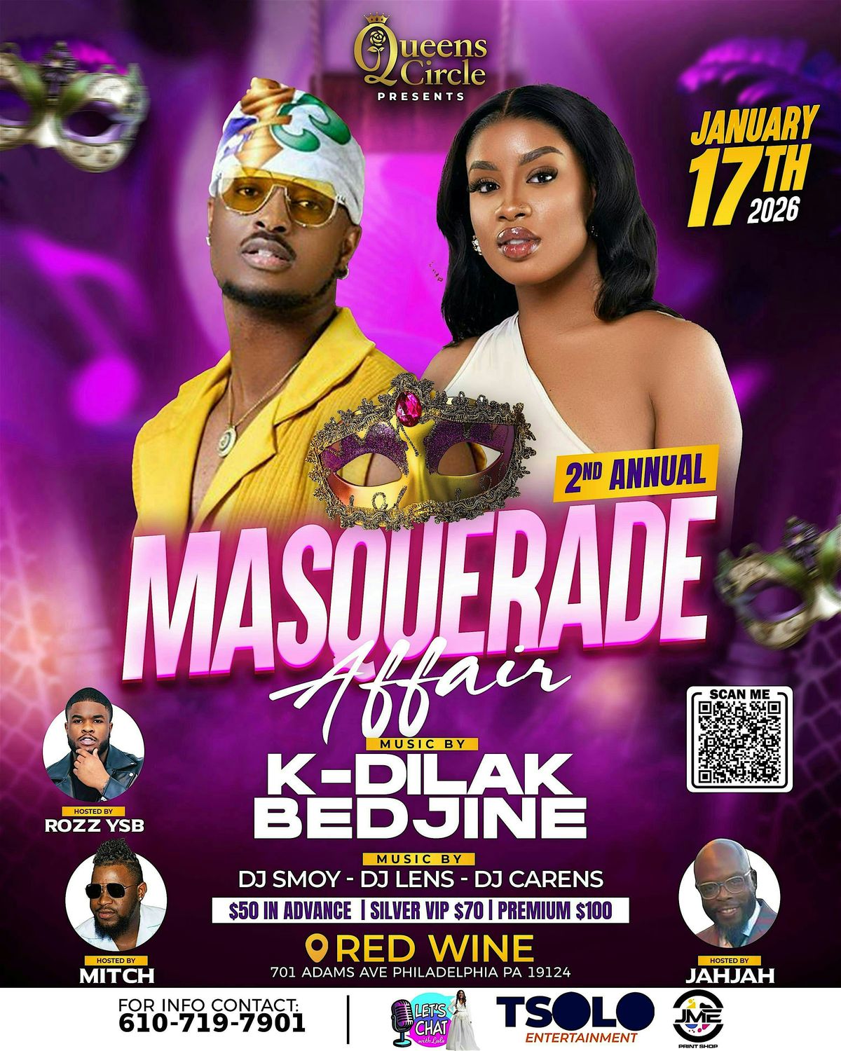 Bedjine & Kdilak Masquerade Affair 2nd Annual