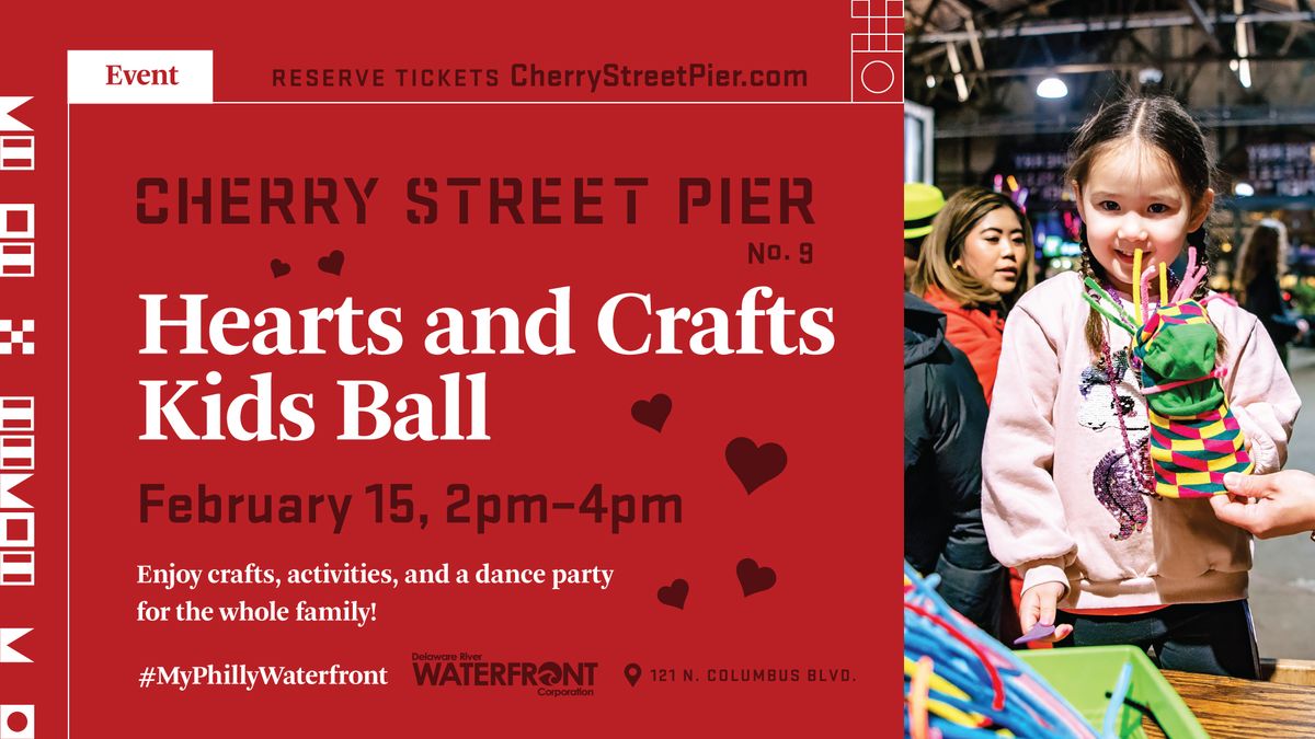 (TICKETED EVENT) Hearts and Crafts Kids Ball in partnership with PopUpPlay