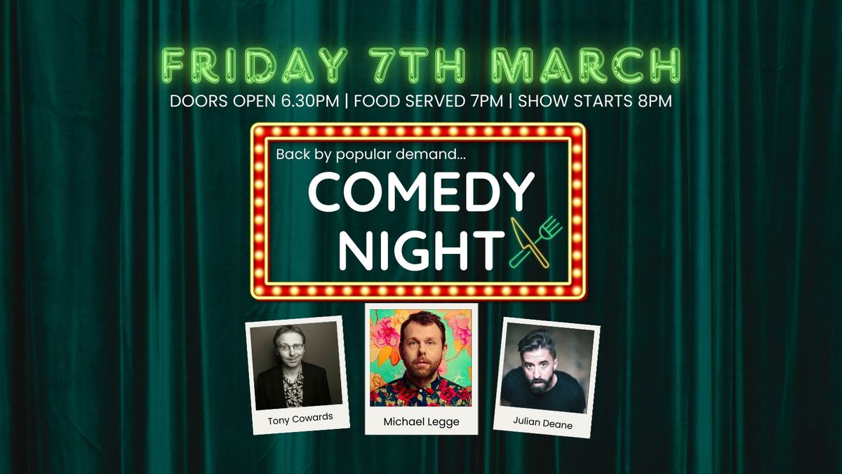 Comedy, Bangers & Mash at The Crown Hotel