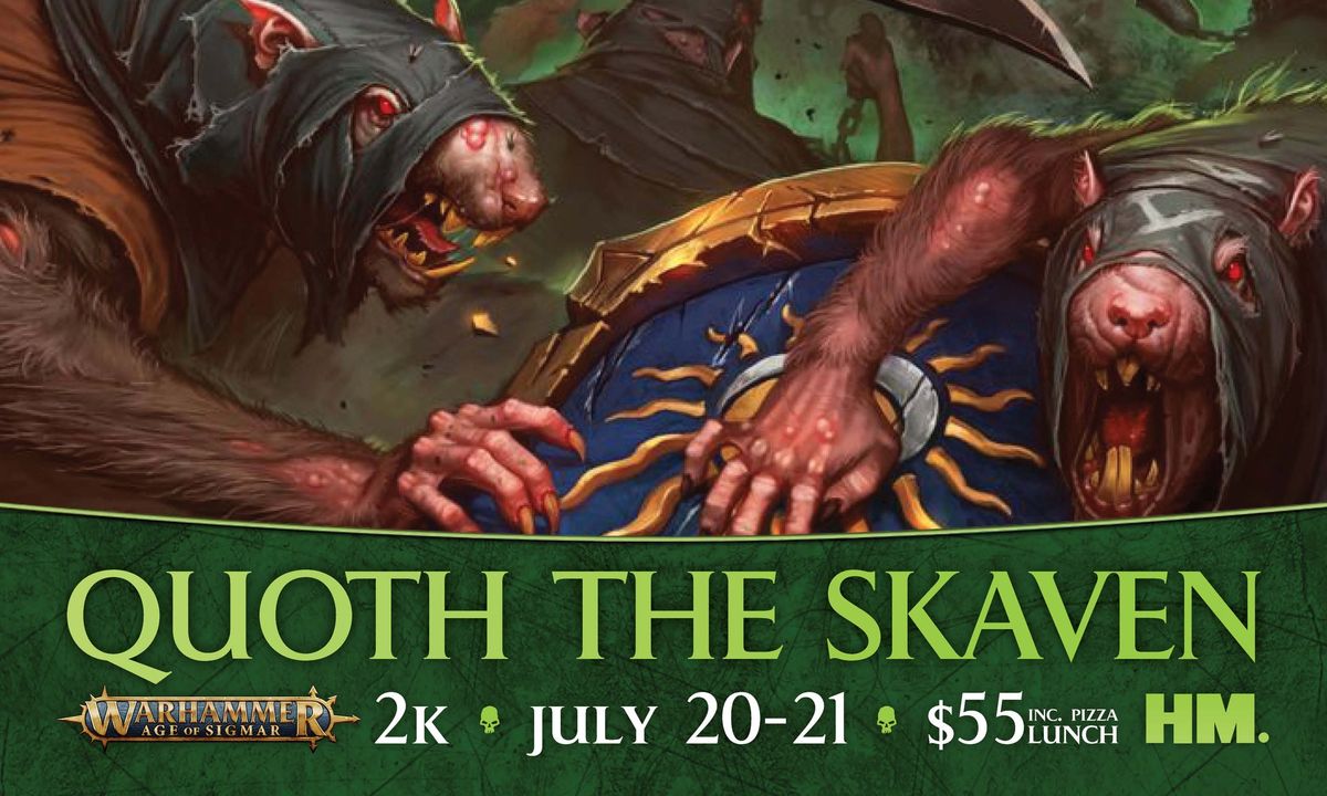 Age of Sigmar: Quoth the Skaven