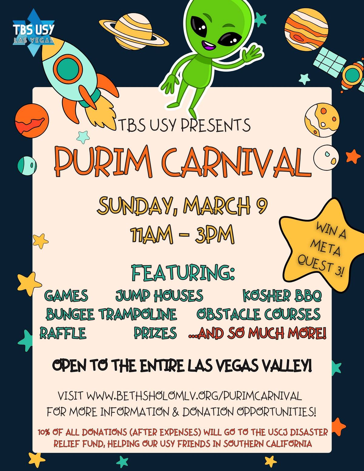 Community-Wide Purim Carnival