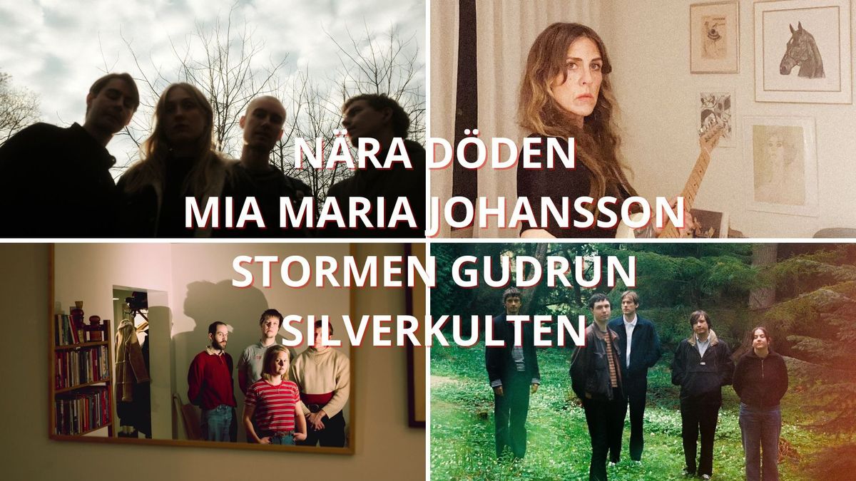 Minifestival p\u00e5 Reimers! N\u00e4ra D\u00f6den\/\/Mia Maria Johansson\/\/Stormen Gudrun\/\/Silverkulten 23\/11