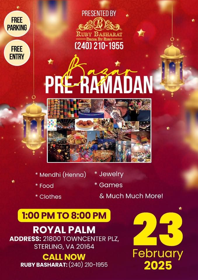 pre-Ramadan Bazar at Royal Palm